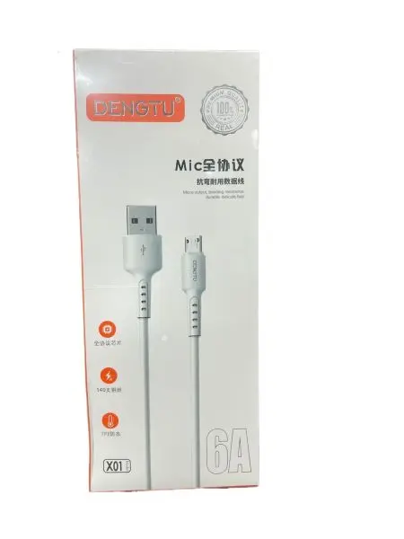 Genuine Good Quality DENGTU X01 Micro Smart Fast Charging Cable