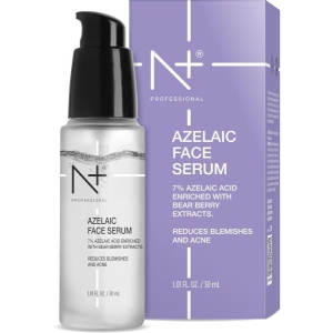 N Plus Professional 7% Azelaic Acid Face Serum Brightening Serum, For Pigmentation, Enriched With Bear Berry Extracts 30ml