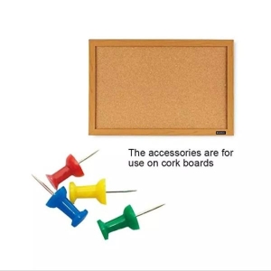 Comix Notice Board / Corkboard, Framed Bulletin Board, 3- x 2-, Cork Board, In Wooden Frame By Mitrata