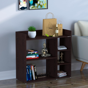 Ressence Light Engineered Wood Side Table / Corner Table for Living Room Bedroom Office Matte Finish in Black