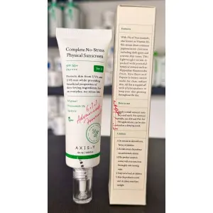 AXIS-Y Complete No-Stress Physical Sunscreen Spf 50+ 50ML (Korea)
