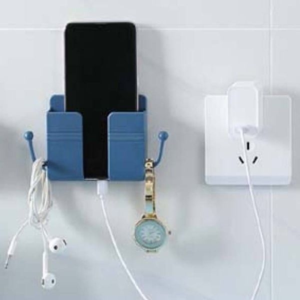 Wall Mount Mobile Charger Holder ( Color May Vary) - Image 2