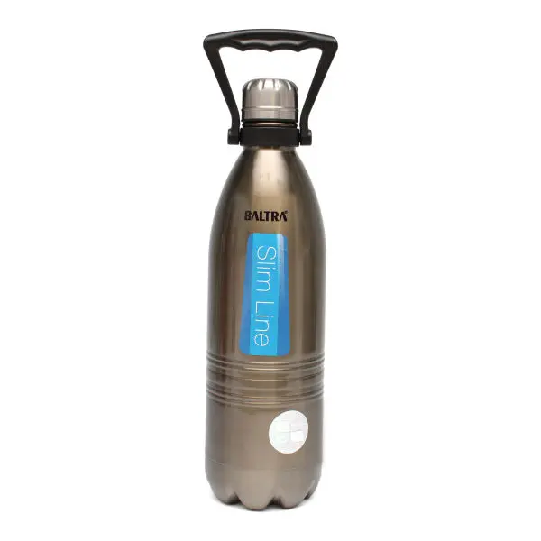 BALTRA Cola Bottle | Double walled stainless steel | Copper insulation | SS vacuum insulated flask | Keeps hot & cold for 24 hours | Made with stainless steel 304 | 18/8 food grade materials - Image 2