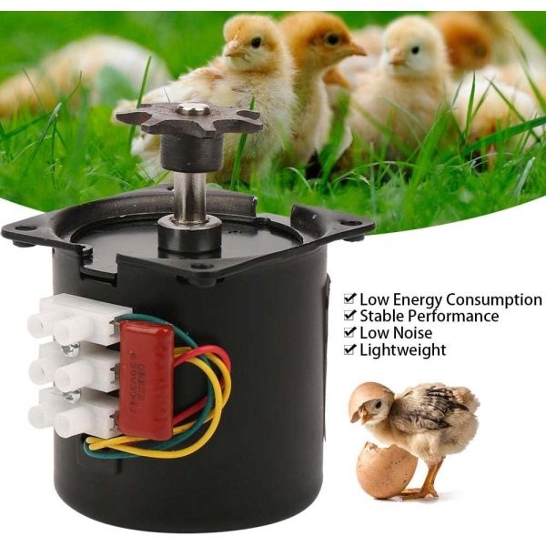 Syc Motor 2.5RPM 60KTYZ 220V 14W Permanent Magnet Synchronous Gear Motor 50HZ-60HZ - Image 3