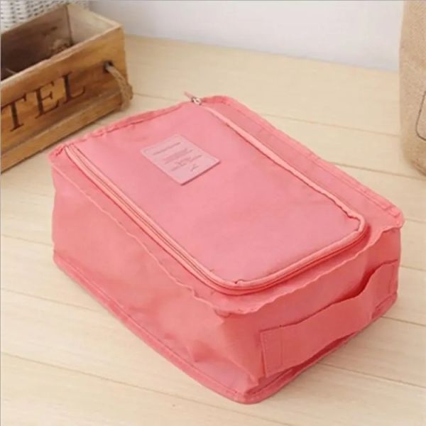 Shoes Organizer Bag Dust-Proof Luggage Shoes Box Portable Shoes Storage Bags Travel Cosmetic Clothing Pouch Waterproof Home - Image 5