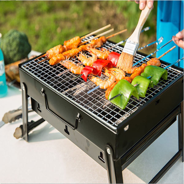 Babale Portable Charcoal Grill BBQ Outdoor Folding Barbecue Grill for Camping & Picnic - Image 3