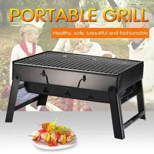 Babale Portable Charcoal Grill BBQ Outdoor Folding Barbecue Grill for Camping & Picnic