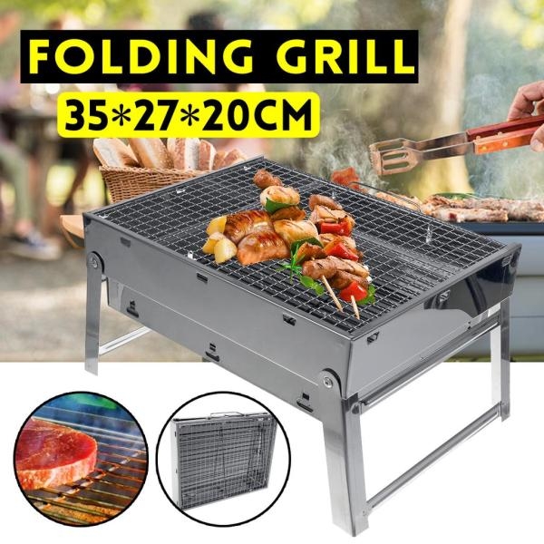 Babale Portable Charcoal Grill BBQ Outdoor Folding Barbecue Grill for Camping & Picnic - Image 5