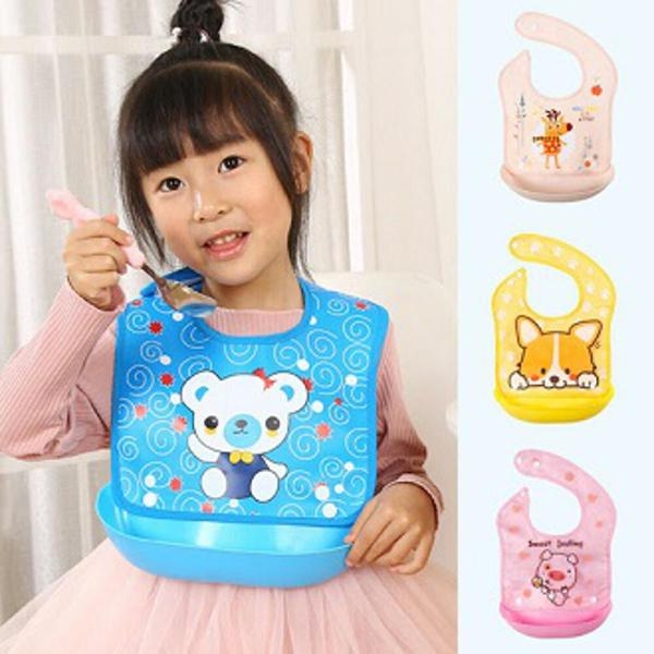 Baby Bib - Waterproof Silicone Bib For Baby - Image 4