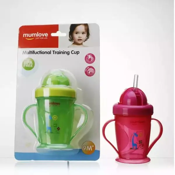 Baby Bottle BPA Free Tritan Plastic 360ml Non-spill Baby Sippy Cups Training Cup - Image 3