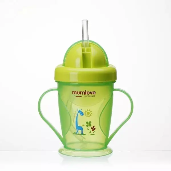 Baby Bottle BPA Free Tritan Plastic 360ml Non-spill Baby Sippy Cups Training Cup - Image 4
