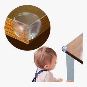 Baby Child Safety Silicone Table Edge Protection-4 Pcs