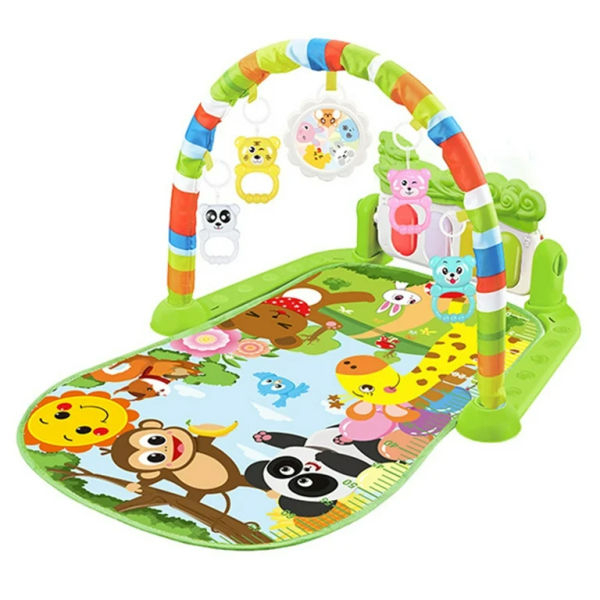 Baby Gym with Kick & Play Piano Learning Toy featuring Smart Stages Educational Content - Image 3