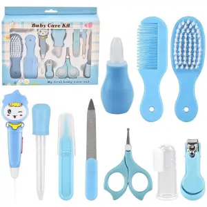 Baby Hair Care Set, Baby Care Set, Kids Travel And Health Kit With Nails, Hair Safety Tools, Baby Care Products, Medical Devices