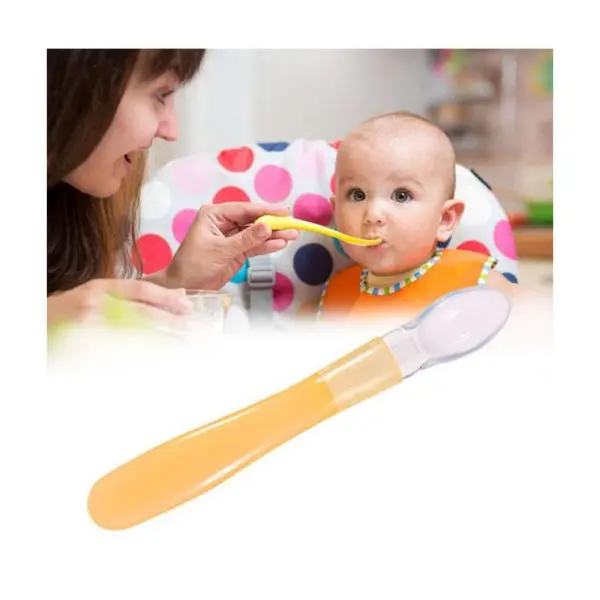 Baby Soft Safety Silicone Infant Learning Feeding Spoon - Image 5