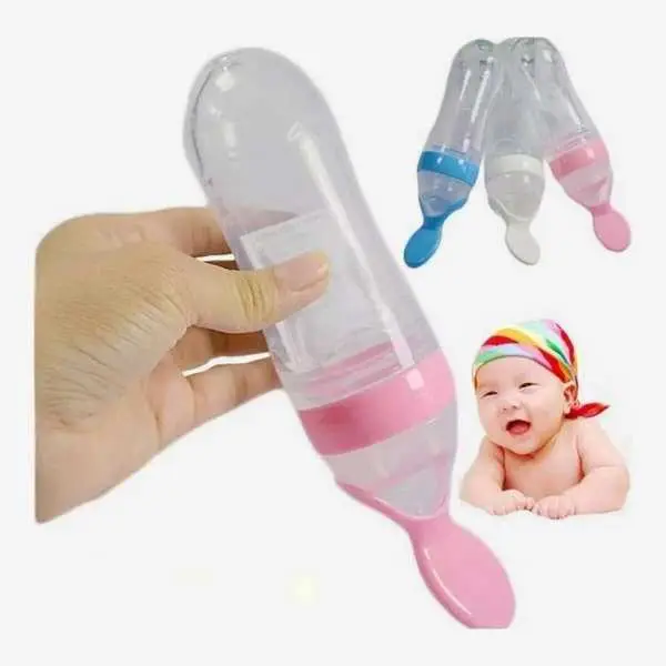 Baby Spoon Feeder Squirt Bottle (Color may vary) - Image 4