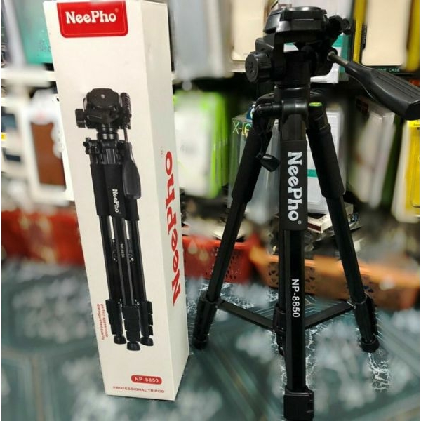 Professional Camera Tripod NeePho NP-8810/20/30/40/50 & 8860 - Load Up to 10KG (8850 Or 8860 Only) - Image 4