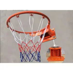 Baket Ball Ring / Spring Loaded Basketball Ring and Net 1 pcs