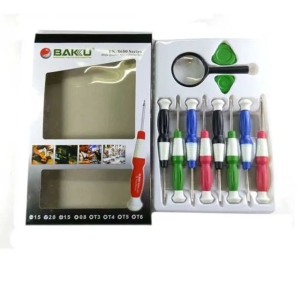 Baku Black Steel Screwdriver Kits