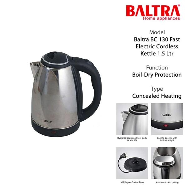 BALTRA Bc136 Super Fast Electric Cordless Kettle 1.5 Ltr - Image 4