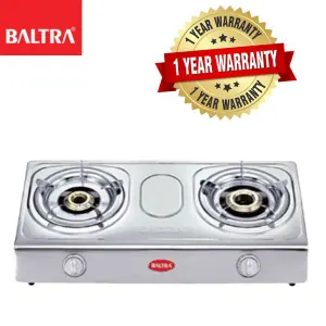 BALTRA Bgs 121 Bliss 2 Burner Gas Stove
