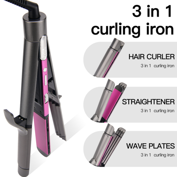 BALTRA BPC 858 3-in-1 Multi-Functional Hair Iron - Image 2
