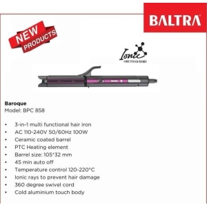 BALTRA BPC 858 3-in-1 Multi-Functional Hair Iron