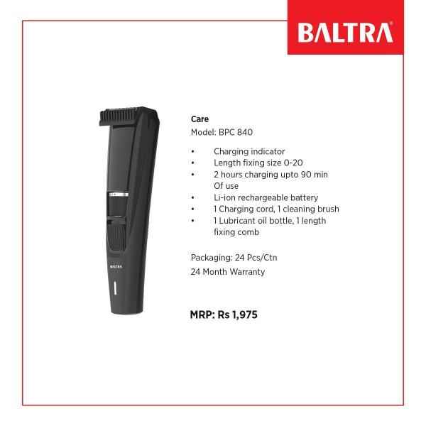 BALTRA Care Trimmer | 2 hours charging upto 90 min Of use | Portable | 24 months warranty - Image 2