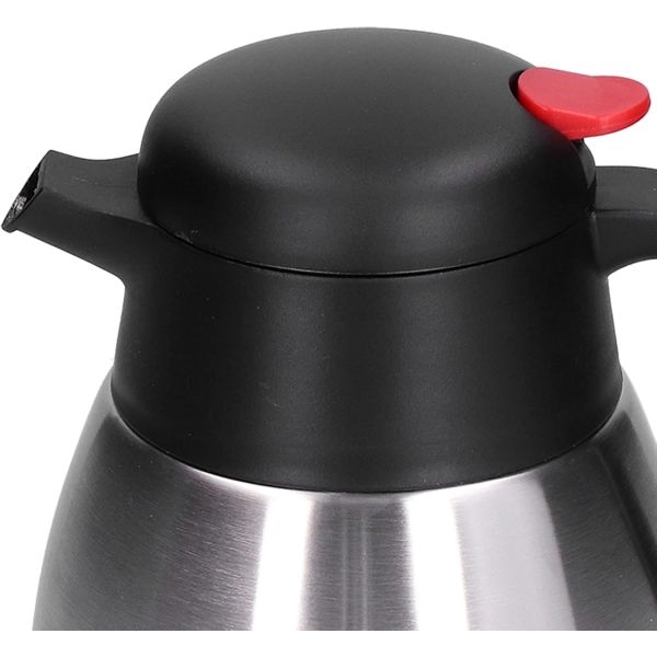 BALTRA Coffee Pot | BSL 409 | 2000 ML | SS finish body with decorative design | Keeps hot & cold for 12 hours | 18/8 food grade materials | Keep hot & cold for 12 hours | 12 Month Warranty - Image 5