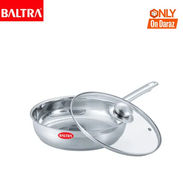 BALTRA Cookware Set | Sandwich Bottom | Induction Based | 26 cm Kadhai | 18 cm Fry pan | Heavy Gauge Aluminium Layer for optimum Transfer of Heat - Image 2