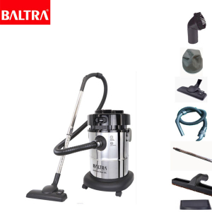 BALTRA Drum Vacuum Cleaner | Hawk-eye | BVC 219 | 3-in-1 wet and dry cleaning and useful blower | 100% Copper motor | Low noise operation | Multi filtration system | Airflow control on handle of hose | 1500 W | 24 Month Warranty
