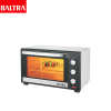BALTRA Foster OTG Oven | 28 Ltr | Rotisserie and convection functions | Stainless steel handle and body | 60 mins timer with bell ring | Dual glass door | Variable heat selection | Chromed wire grill with handle |1600 W | 24 Months warranty