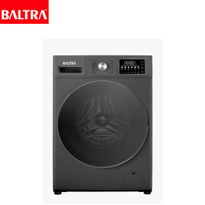 BALTRA Front Loading Washing Machine 8 kg | BLWM-80FL06 |1400 RPM | Direct drive inverter | Pause and add function | Child lock | Memory function | 15+ washing programs | Stylish chrome door | Save energy and water consumption | 10 years warranty on motor