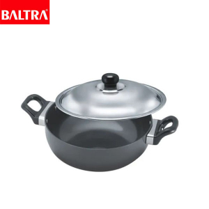 BALTRA Hard Anodised Kadhai 28 cm | Induction Based