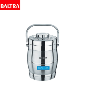 BALTRA Hot Pot Lunch Box | 3800ml | Double-walled vacuum insulated stainless steel lunch box | Keeps hot and cold for hours | Made from high-grade stainless steel. | 18/8 Food Grade Material.