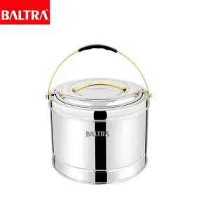 BALTRA Hotpot | Savory | 20 L | BSL 437 | High quality food grade stainless steel | Double wall puf insulation | Leak proof, rustproof, crack resistant, | Long lasting Hot pot can also used to set curd