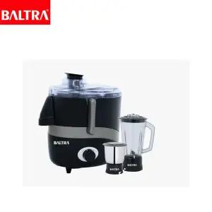 BALTRA Juicer Micer Grinder | Pulse Pro | BJMG 214 | 3 speed control with incher | Elegant design ensures the juice flows directly into the container | 1.5 L poly carbonate jar | 1 L grinding jar | 24 Month Warranty