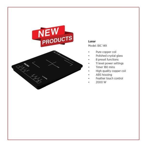 BALTRA Lunar Induction BIC 149 2000 Watt With Touch Control - Image 3