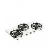 Baltra Nuvira 3 Burner Gas Stove BGS 211 | Mirror Finish Stainless Steel | Auto Ignition | Premium Brass Burners | 24 Months Warranty