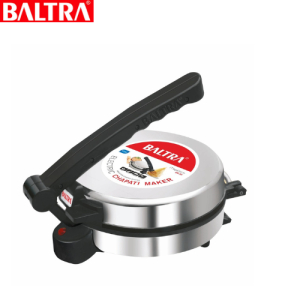 BALTRA Roti Maker | Magic Cook | 900 Watt | Special SS chrome finished body | Non stick coated plate | Dual side heating top & bottom | Easy clean & shock proof body | Strong & sturdy cool touch handle | Power & ready light indicators | 24 months warranty