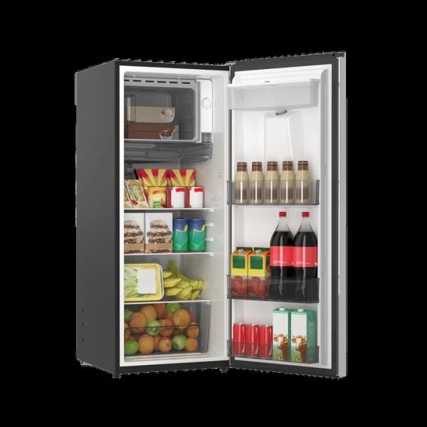 BALTRA Single Door Refrigerator | BRF192SDMS-D | 192 L | CFC free | Black | Clean back | Corrosion/rust free door | With door water dispenser system 2.5 L | Adjustable glass shelves | Transparent vegetable box | Inside LED light - Image 3