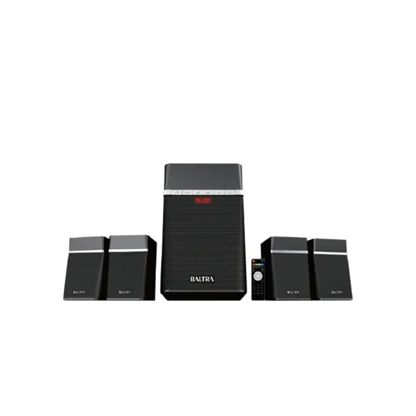 BALTRA Sound System | Rocker 4.1 | Powerful bass with large sub-woofer | Stylish black gloss finish speaker |Vibrant sound quality |Plug & play connections| Use for home entertainment television system laptop/PC DVD gaming | Inbuilt bluetooth receiver - Image 2
