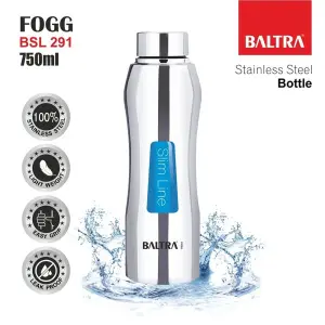 BALTRA Sports Bottle | Fogg |Stainless steel flask | Easy to carry | Spill & Leak Proof | Durable & Light Weight