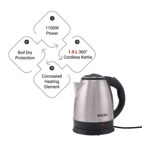 BALTRA Supreme Kettle-1.8L - Image 3