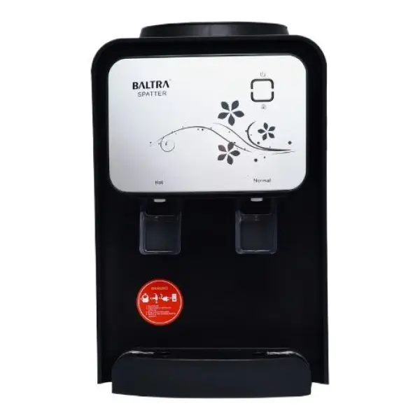 BALTRA Table Top Water Dispenser | Spatter | 2 taps for hot & normal water | Heating capability: 5 L/hr | Heating temperature: 90°C | Made with ABS material | 550W | 12 months warranty - Image 2