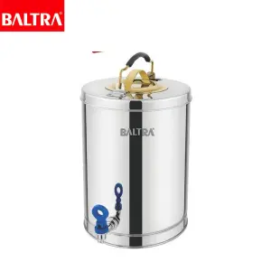 BALTRA Tea Container | Java | 10L | BC 177 | High quality food grade stainless steel | Double Lids Preserve Freshness | Leak proof