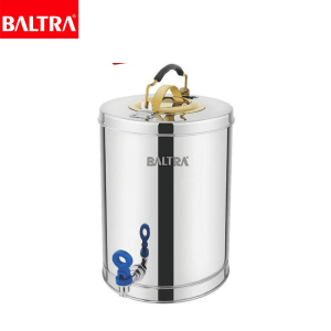 BALTRA Tea Container | Java | 5L | BC 176 | High quality food grade stainless steel | Double Lids Preserve Freshness | Leak proof