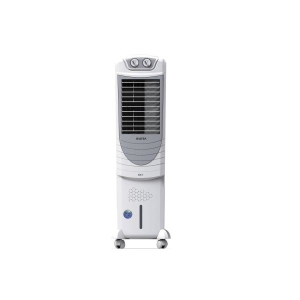 BALTRA Tower Water Cooler | Sky | 35 ltr | 140 Watt | Honeycomb pads | 3 speed control | Works on inverter | Thermal overload protector | Quadra flow technology | 12 months warranty