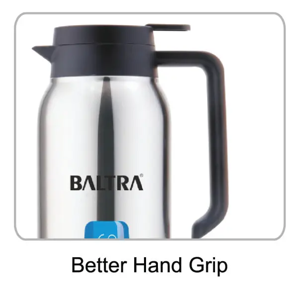 BALTRA Vacuum Flask | Embree |1500ml | Double walled stainless steel | Keeps hot & cold for 12 hours |Made with stainless steel 316 - Image 2