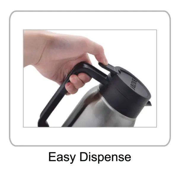 BALTRA Vacuum Flask | Embree |1500ml | Double walled stainless steel | Keeps hot & cold for 12 hours |Made with stainless steel 316 - Image 3